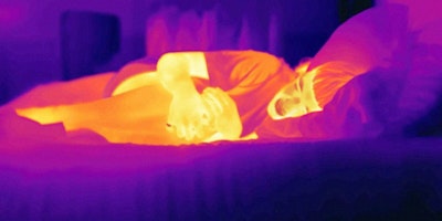 Thermal shot of Bodyform ad