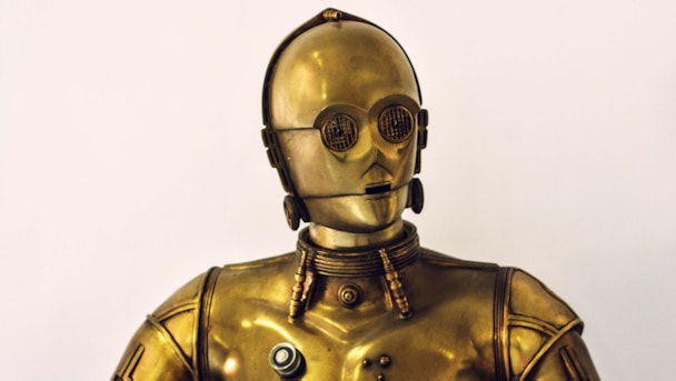 AI robot, C3PO 